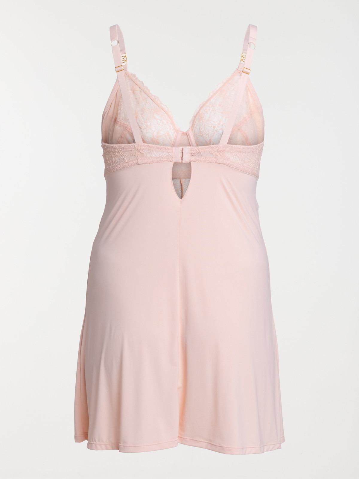 Nuisette imprimée grande taille femme