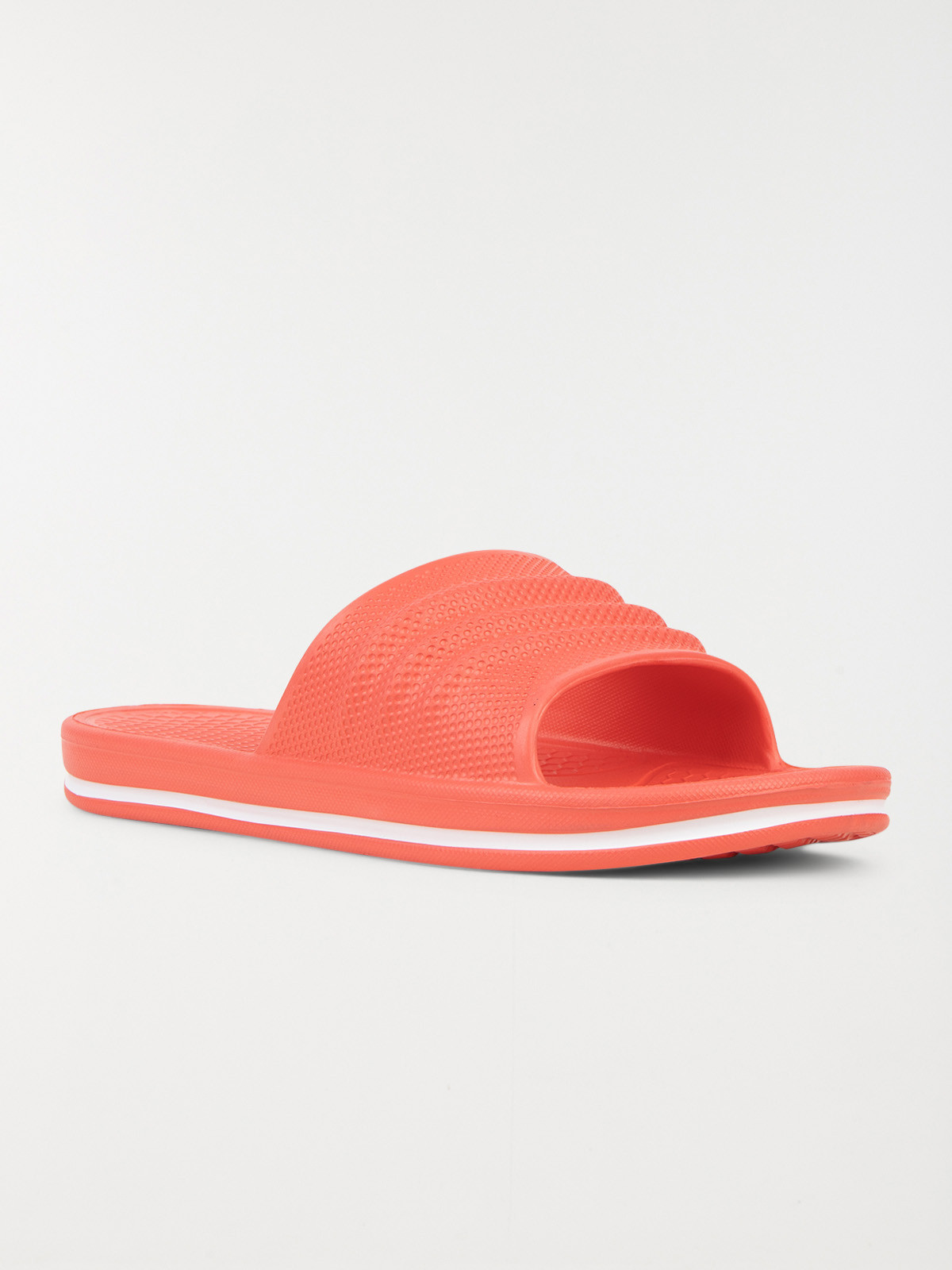 Claquettes coloris corail femme (36-41)