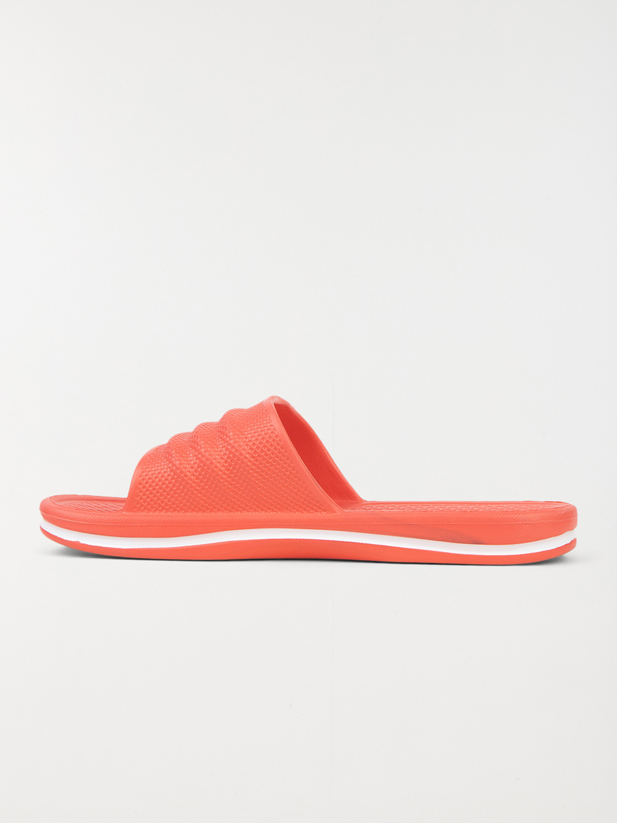 Claquettes coloris corail femme (36-41)
