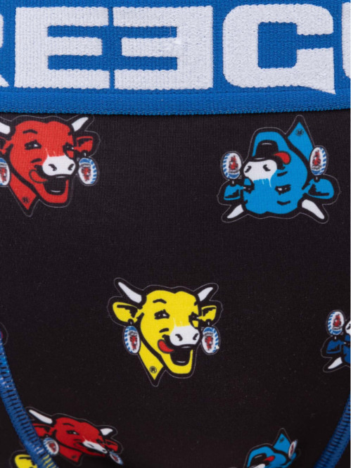 Boxer Freegun motif vache qui rit homme Boxer Freegun motif vache qui rit homme