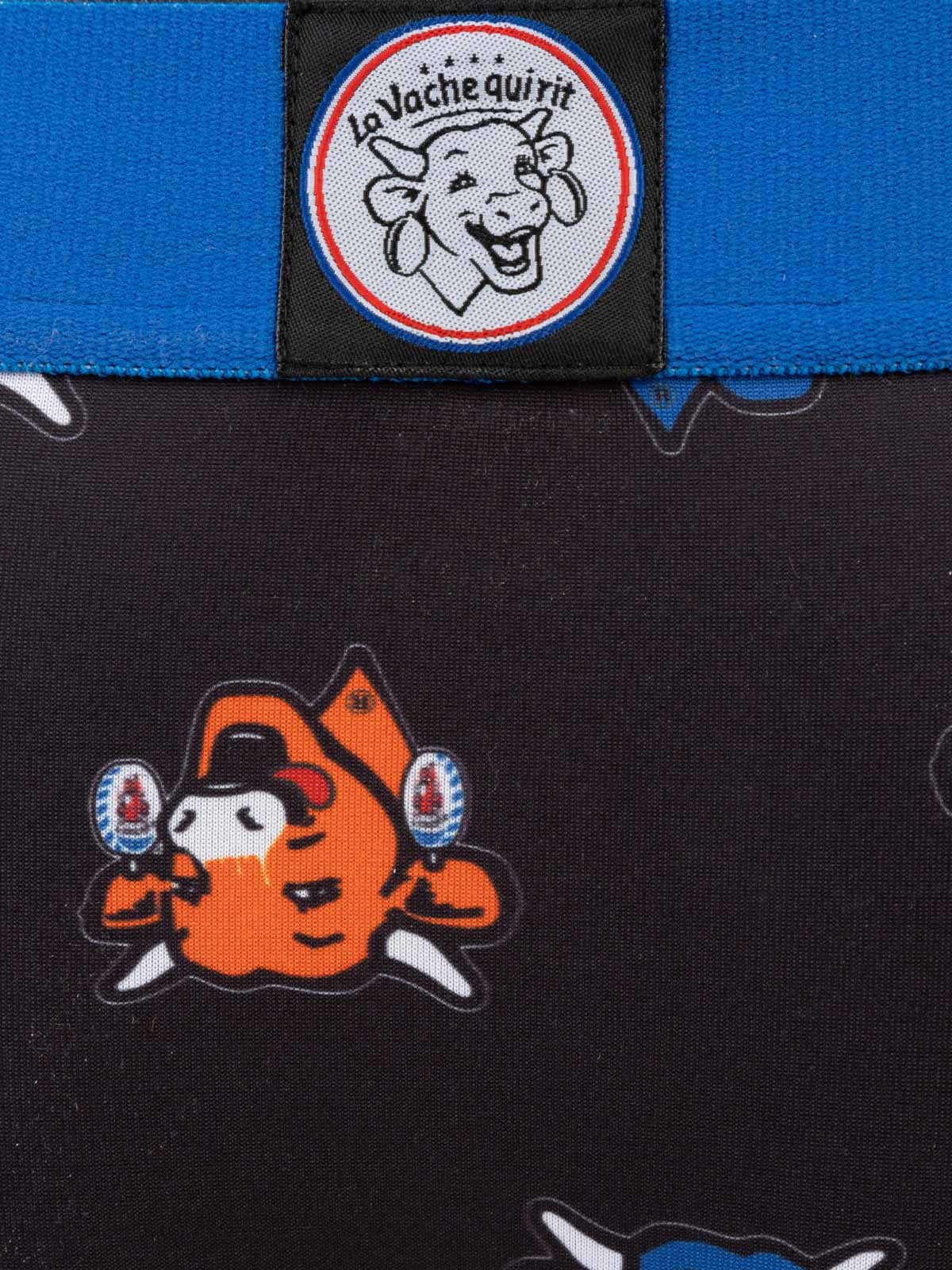 Boxer Freegun motif vache qui rit homme Boxer Freegun motif vache qui rit homme
