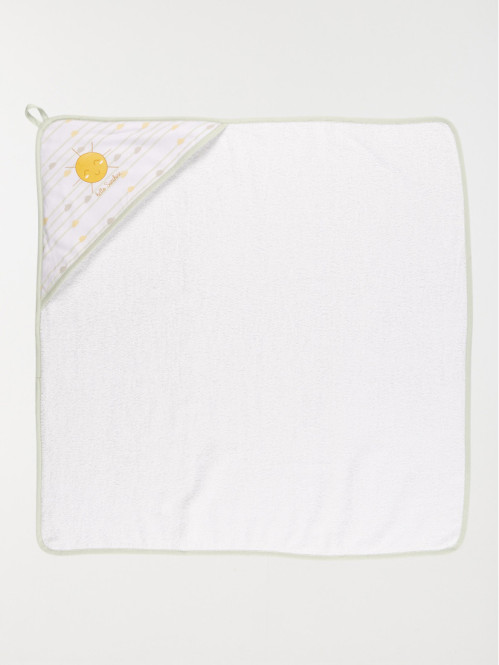Carré de bain et gant soleil bébé Carré de bain et gant soleil bébé
