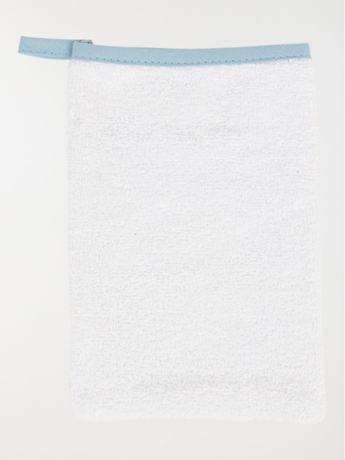 Carré de bain pieuvre et gant bébé Carré de bain pieuvre et gant bébé