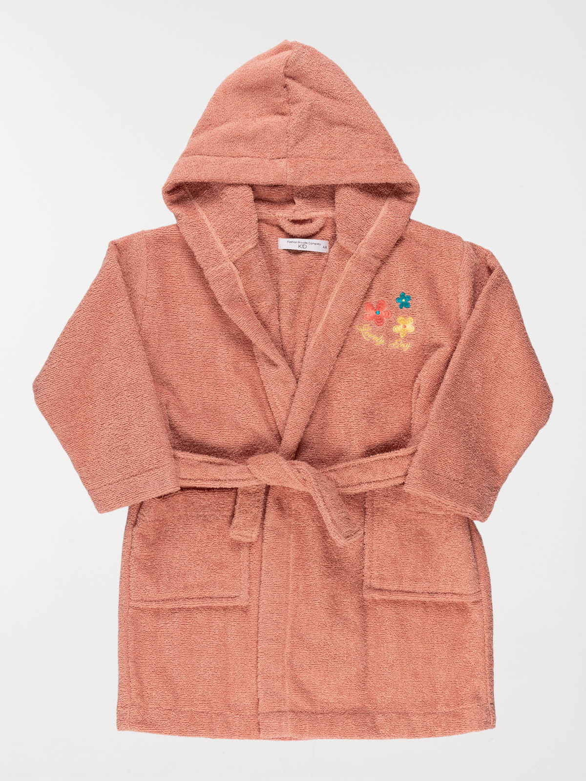 Peignoire bebe fille sale