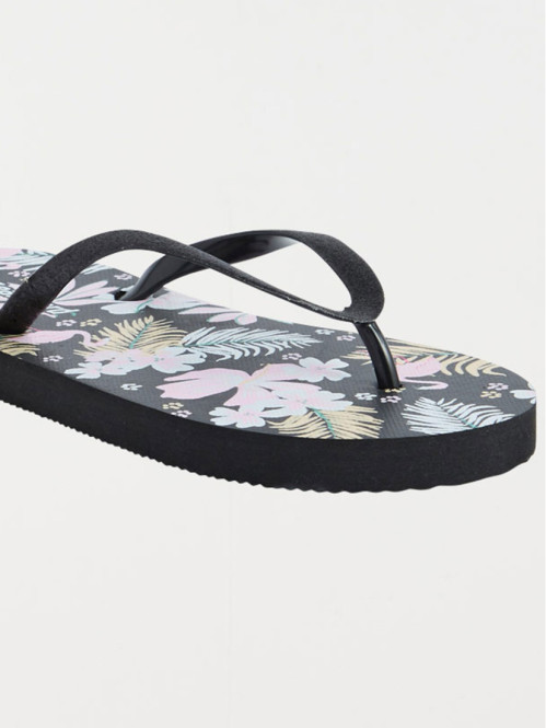 Tong fille imprimée fleurie (31-35)