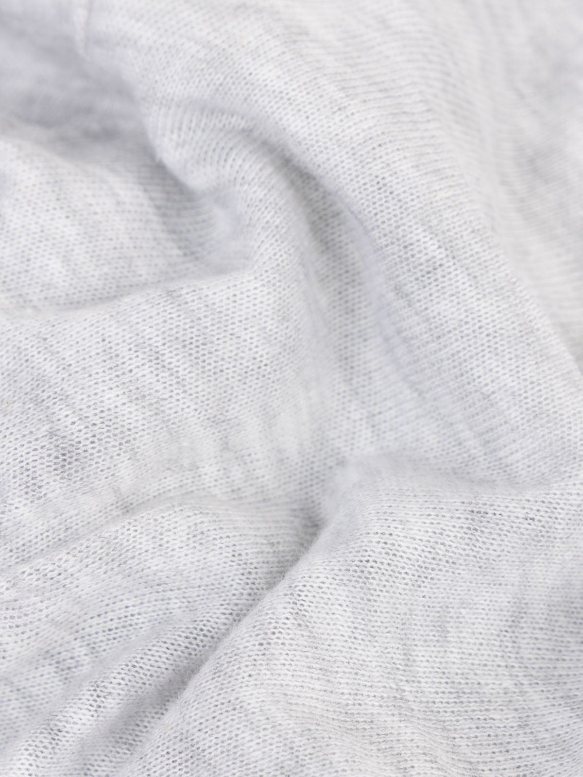 Drap housse jersey 90x190 gris chiné