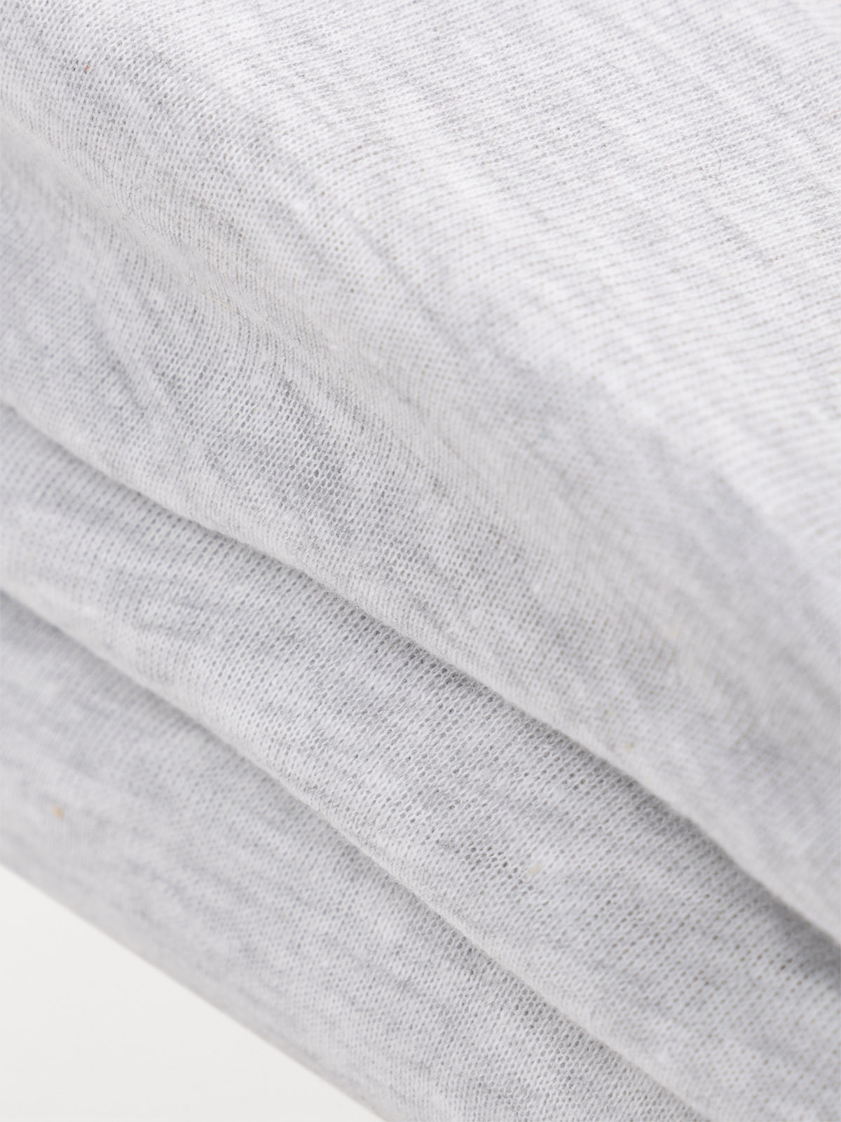 Drap housse jersey 140x190 gris chiné Drap housse jersey 140x190 gris chiné