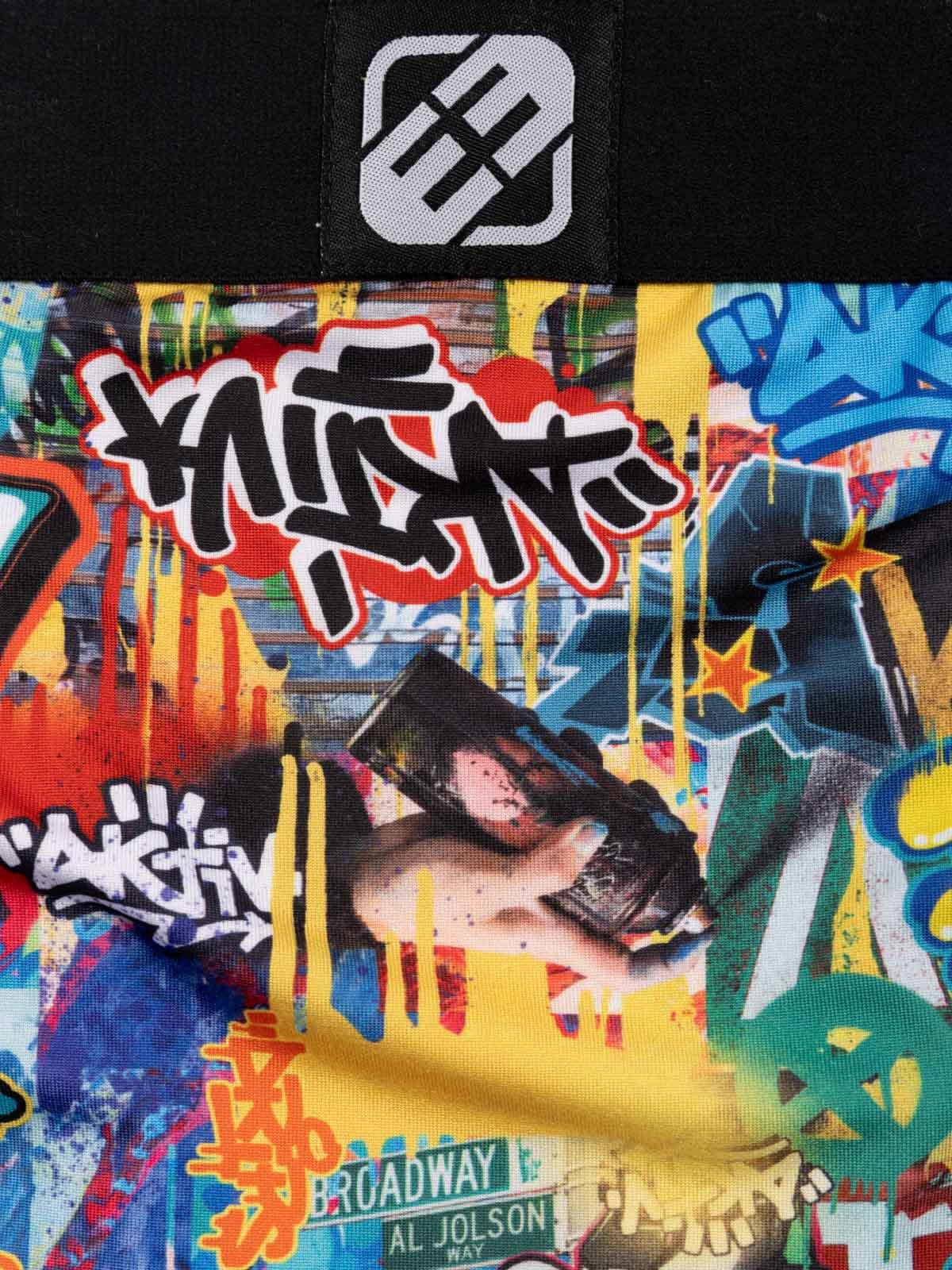 Boxer Freegun motif graffiti garçon