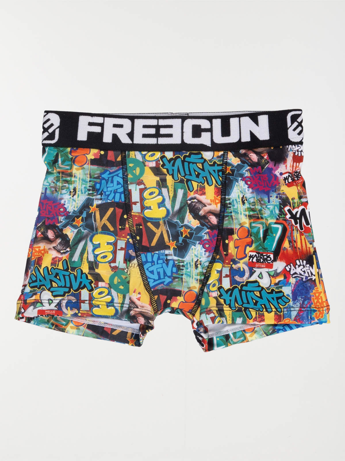 Boxer Freegun motif graffiti garçon