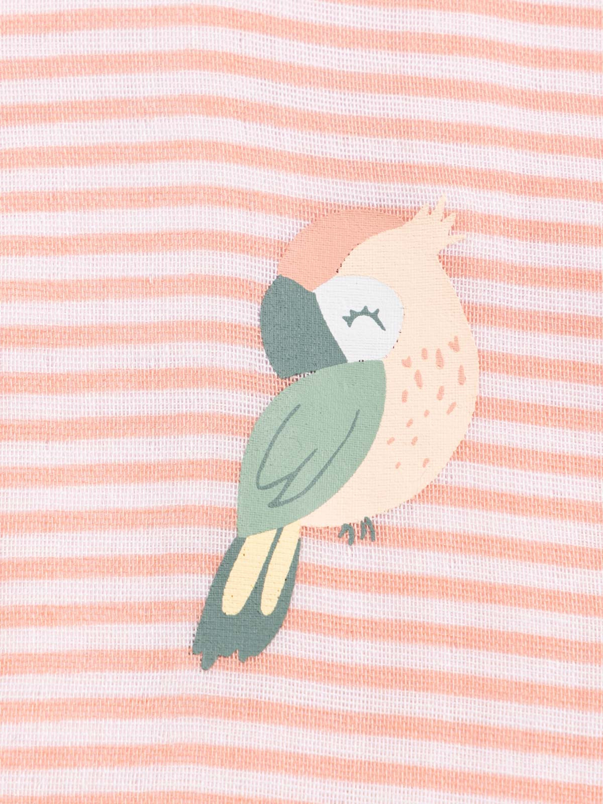 Gigoteuse rayée et perroquet fille Gigoteuse rayée et perroquet fille