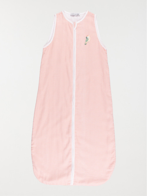 Gigoteuse rayée et perroquet fille Gigoteuse rayée et perroquet fille