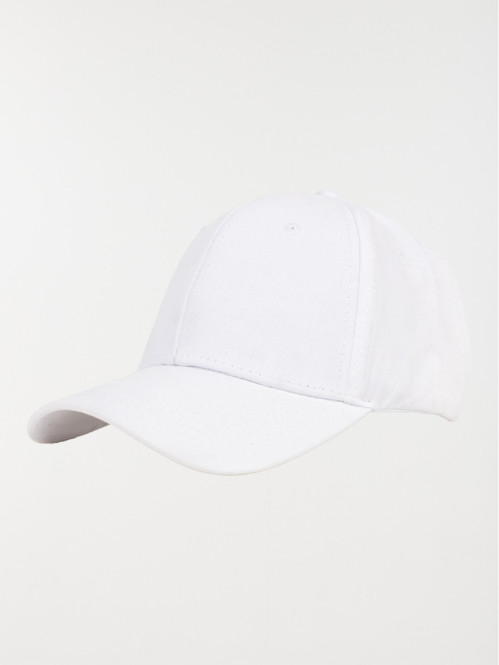Casquette blanche femme