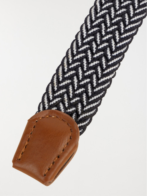 Ceinture tressée élastiquée garçon