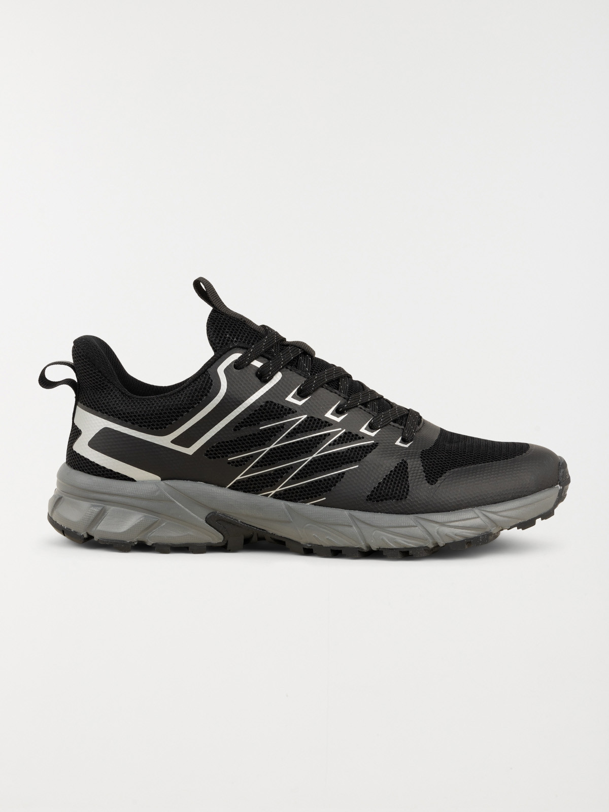 Baskets de sport noires homme (41-46)