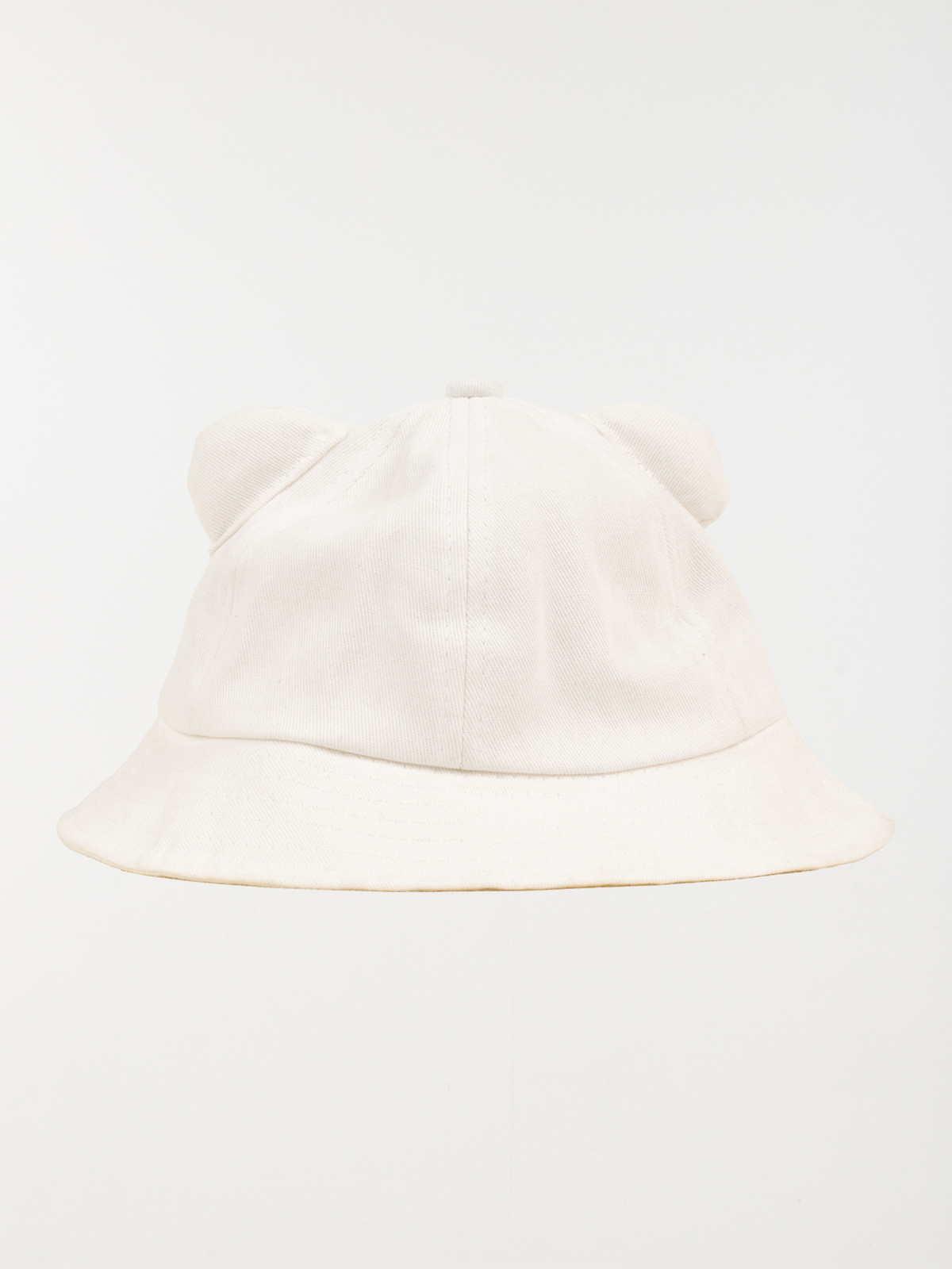 Chapeau blanc oreilles en relief bébé
