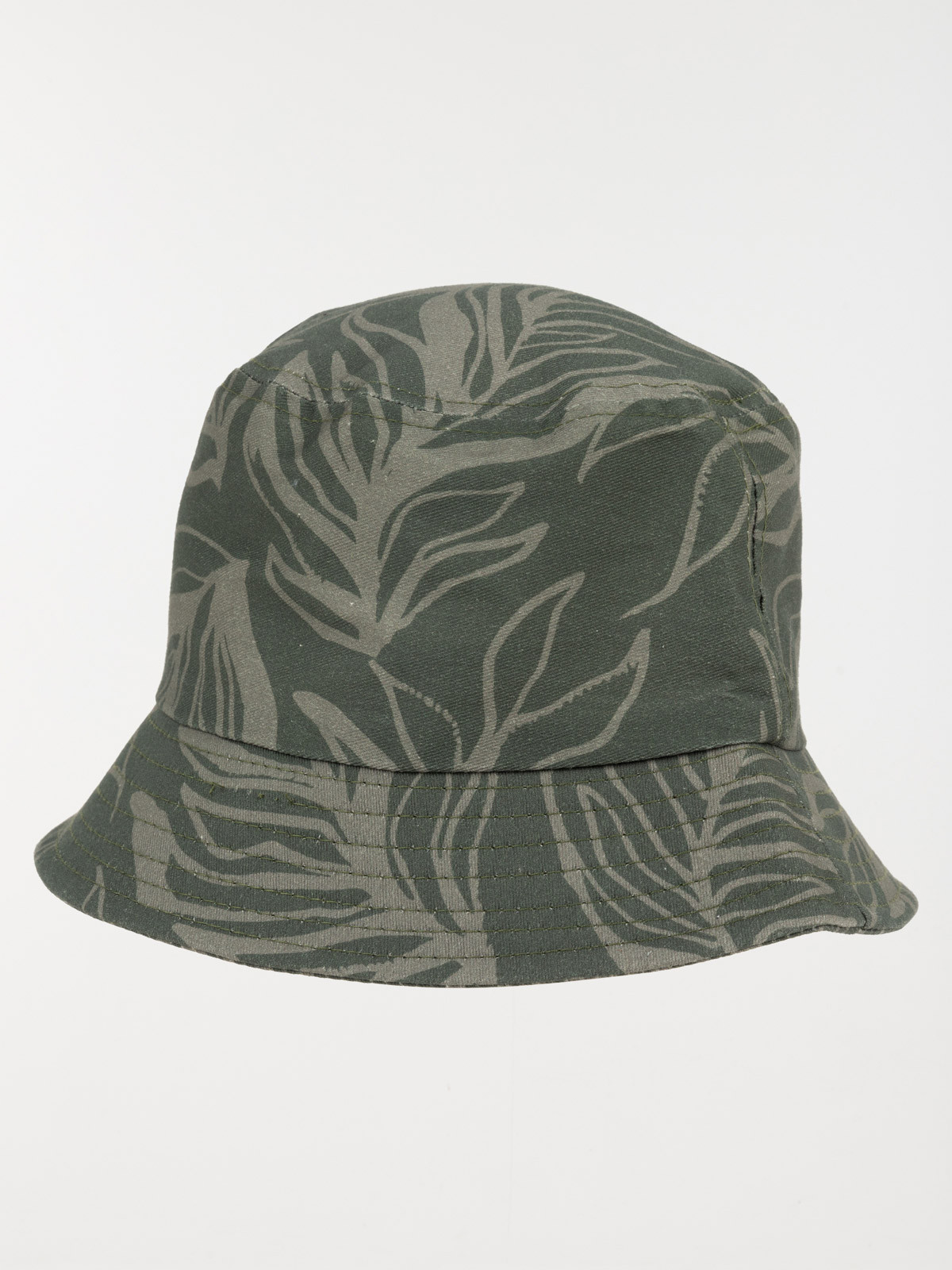 Bob imprimé feuille de palme homme