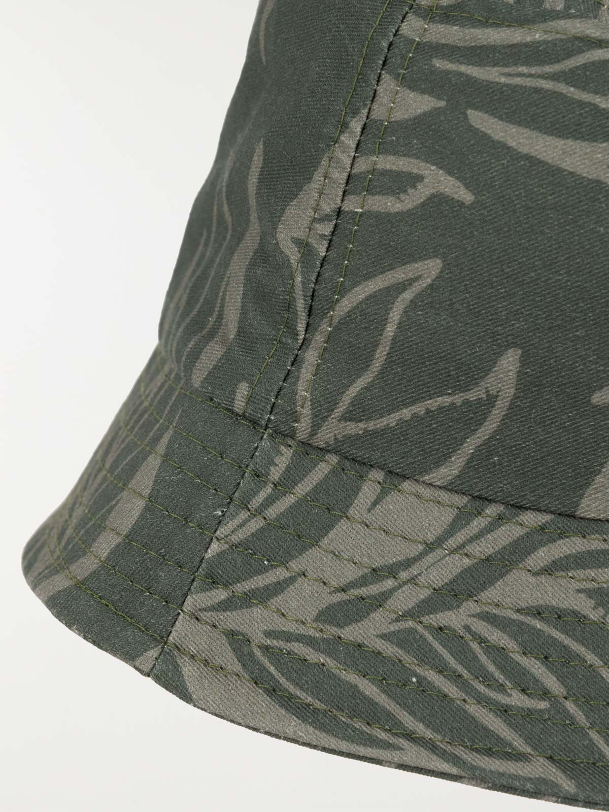 Bob imprimé feuille de palme homme