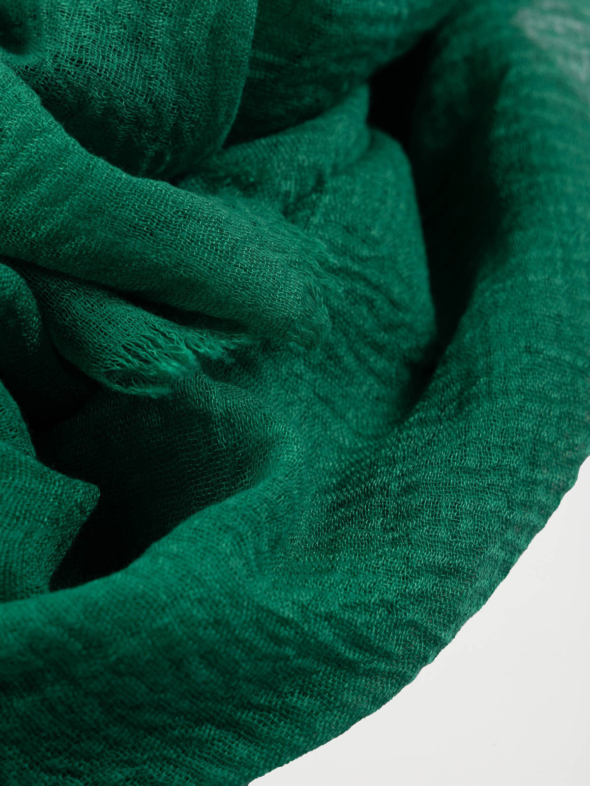 Foulard uni vert bosphore femme Foulard uni vert bosphore femme