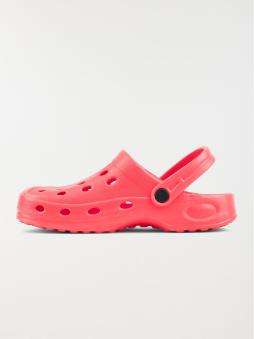 Sabot plastique orange femme (36-41) Sabot plastique orange femme (36-41)