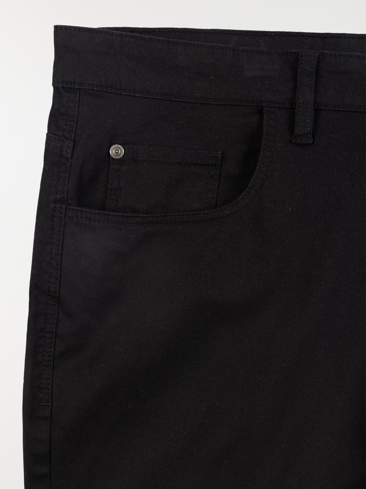 Pantalon noir grande taille homme