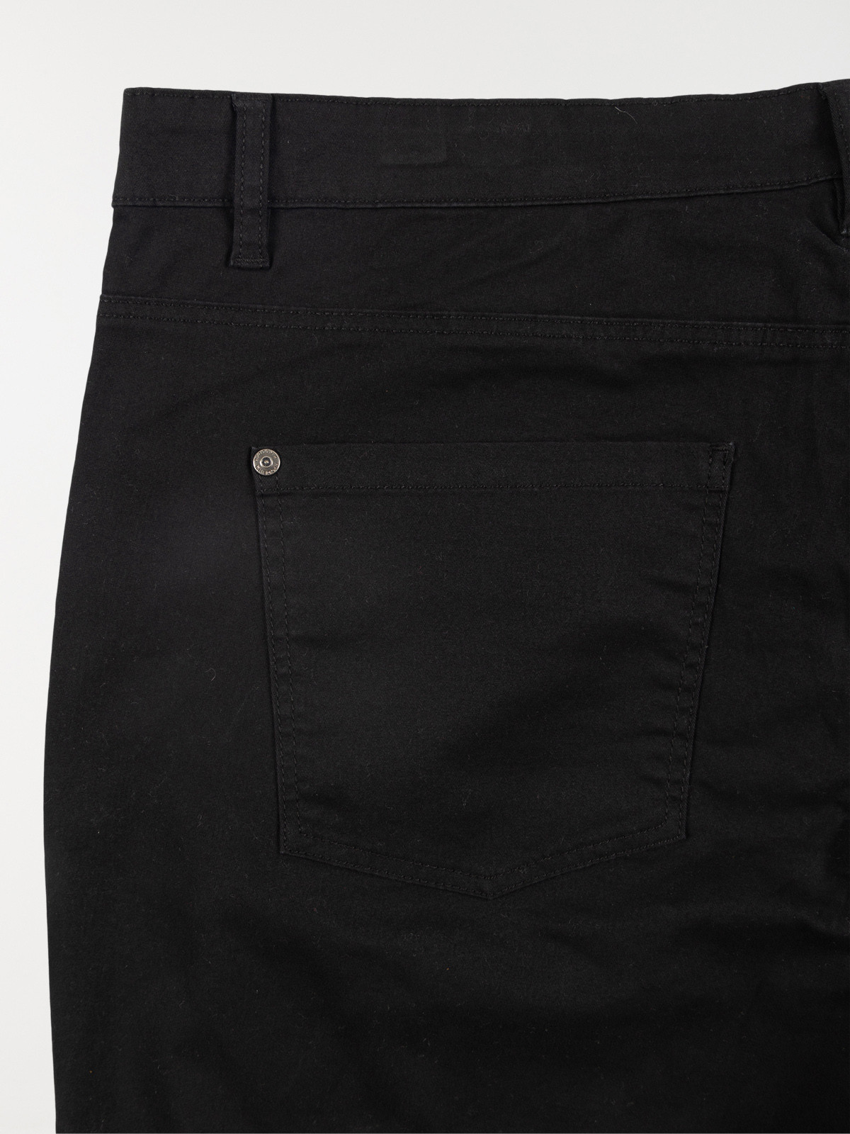Pantalon noir grande taille homme