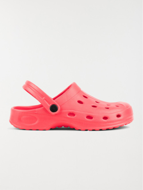 Sabot plastique orange femme (36-41)