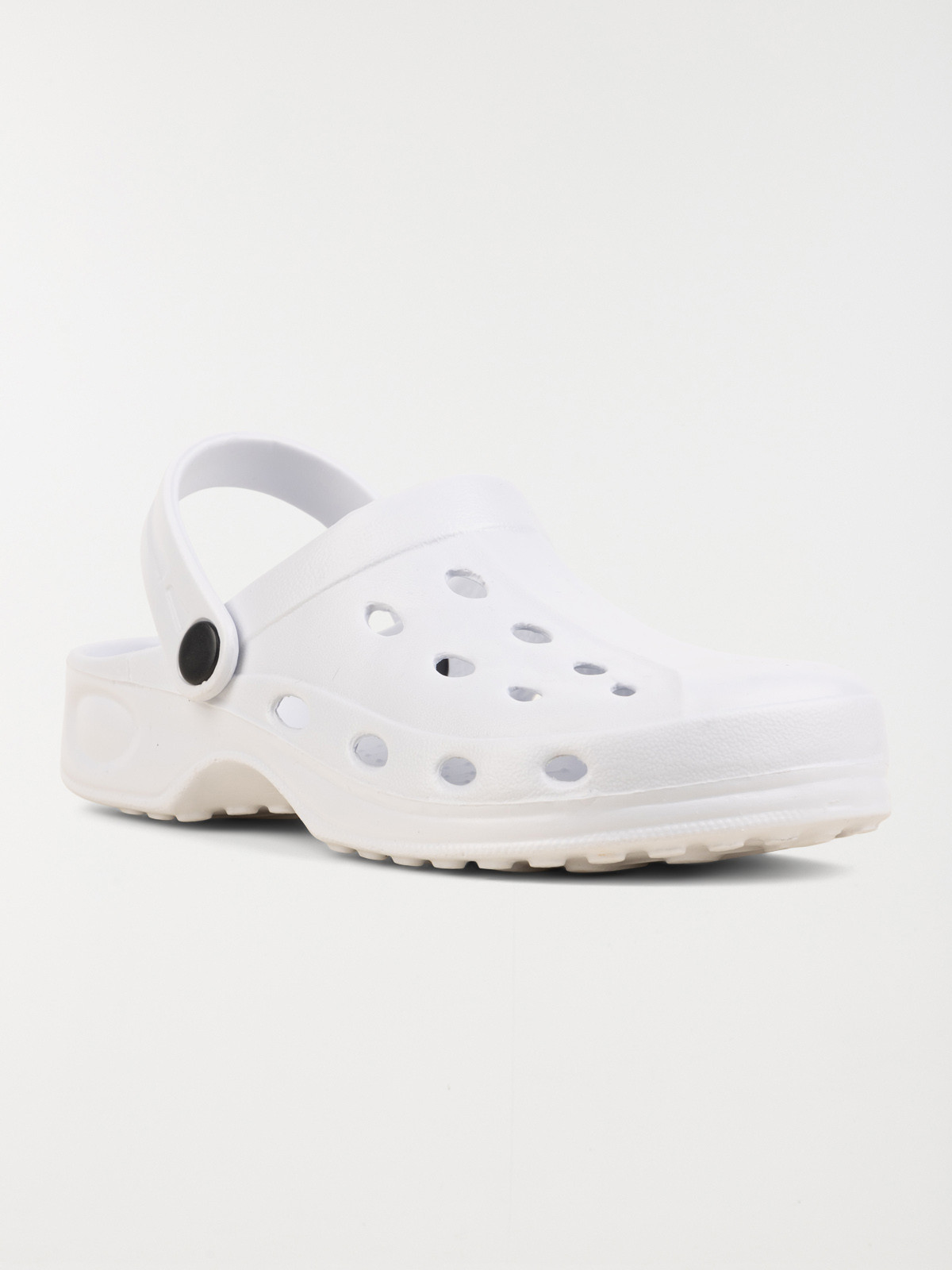 Sabots plastiques blancs femme (36-41) Sabots plastiques blancs femme (36-41)