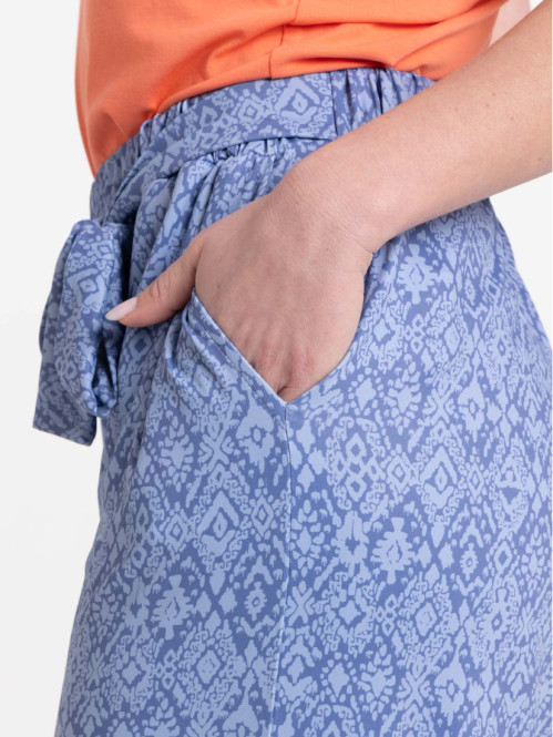 Pantalon fluide imprimé femme