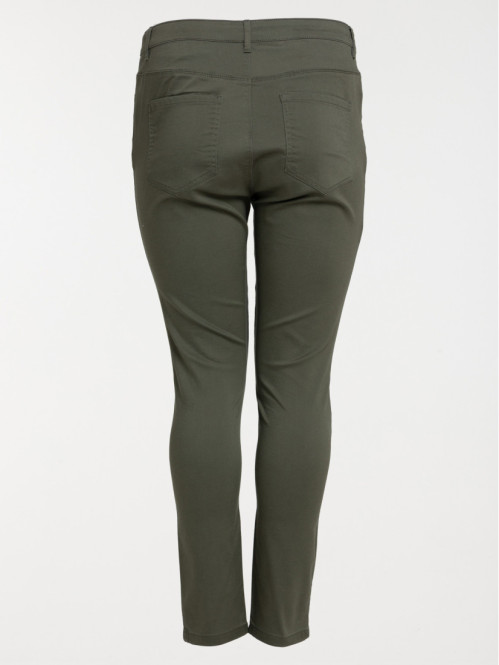 Pantalon kaki quite grande taille femme Pantalon kaki quite grande taille femme