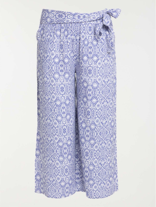 Pantalon fluide grande taille femme