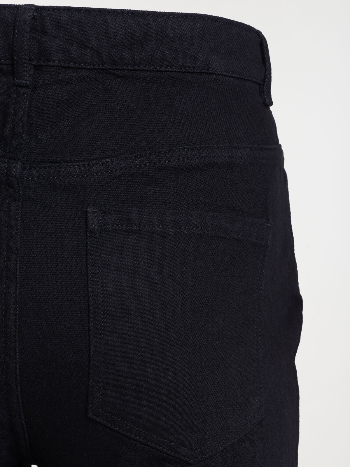 Jean regular noir grande taille femme