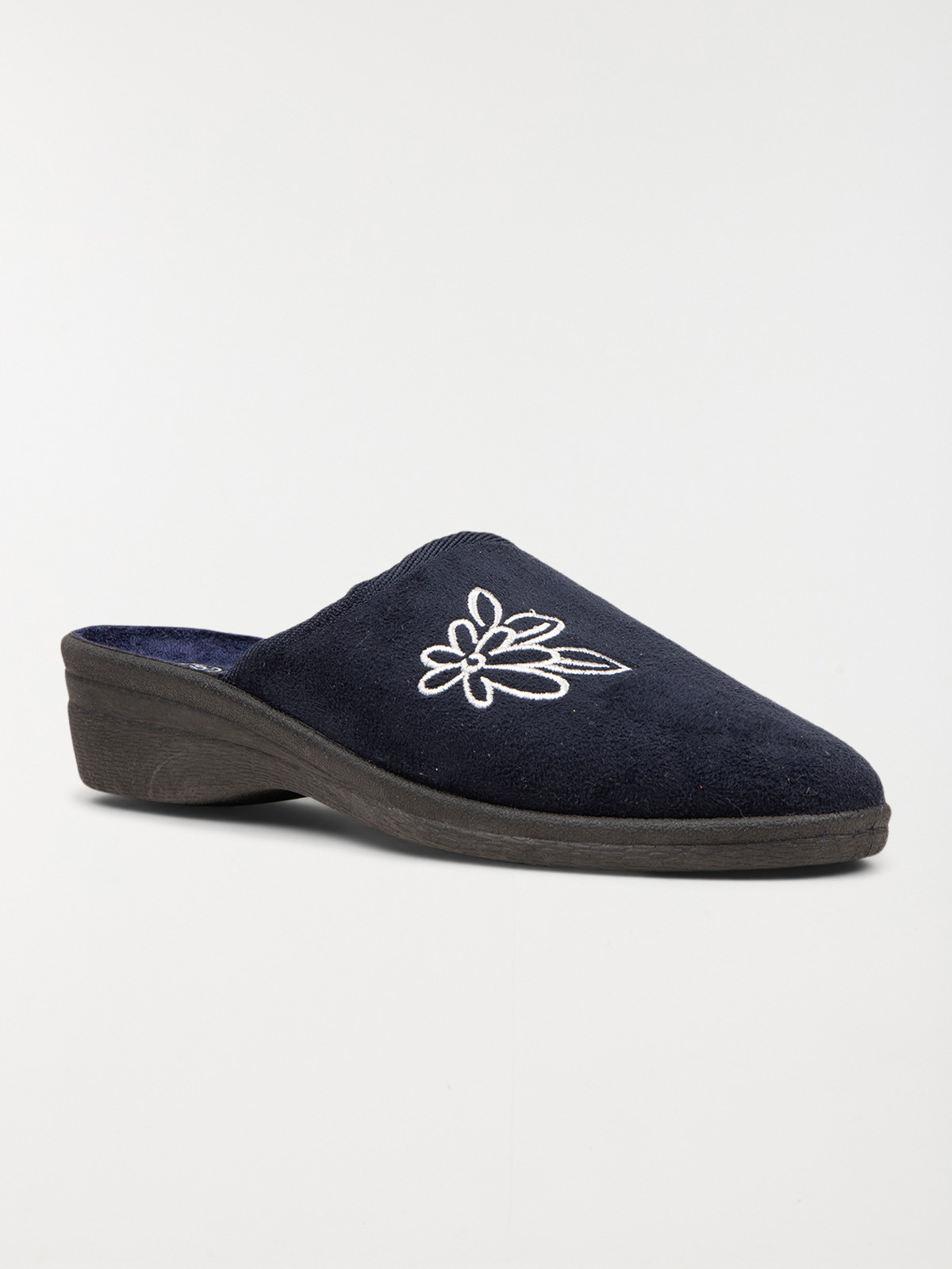 Chaussons broderie fleur femme (36-41) Chaussons broderie fleur femme (36-41)
