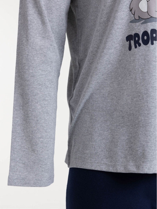 Pyjama koala grande taille femme