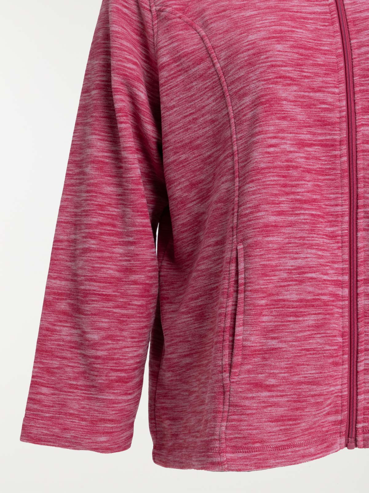 Polaire corail chiné grande taille femme Polaire corail chiné grande taille femme