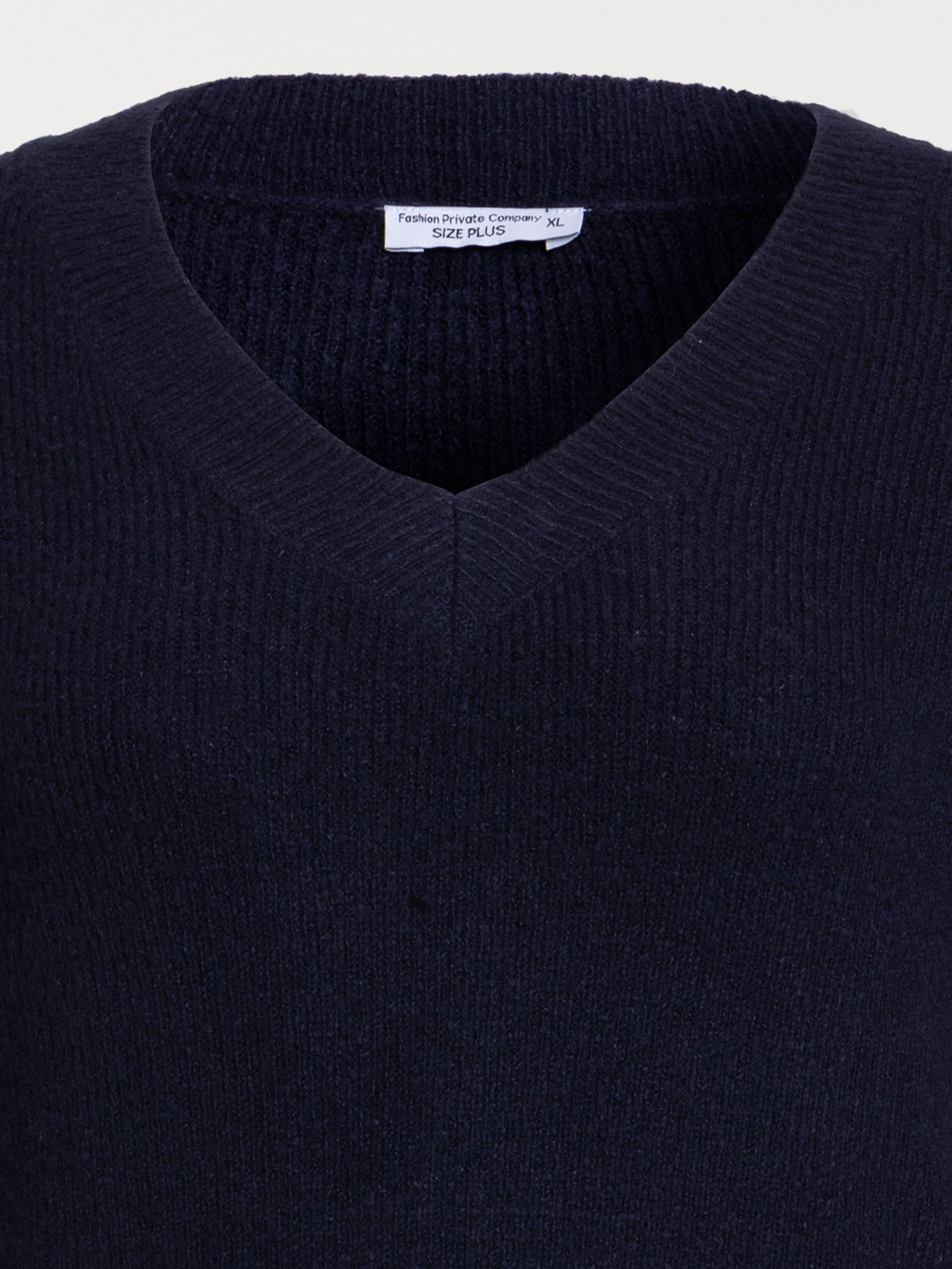 Pull col V grande taille femme Pull col V grande taille femme