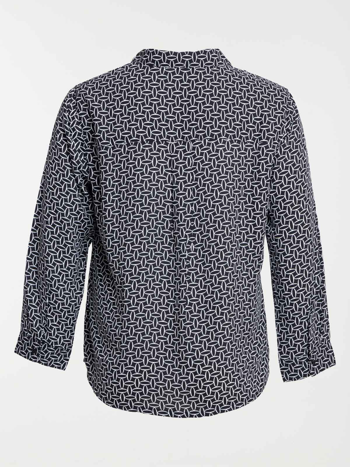 Chemise graphique grande taille femme