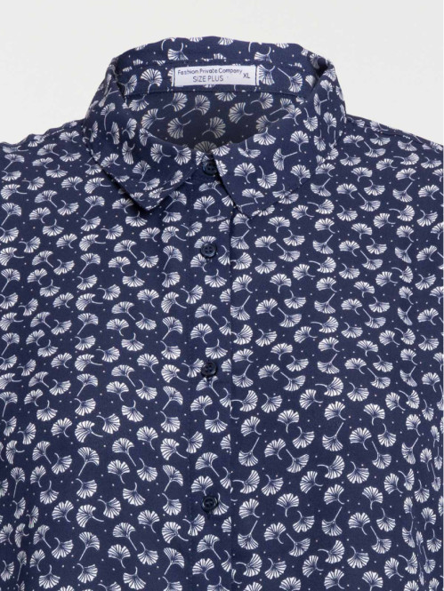 Chemise fleurs grande...