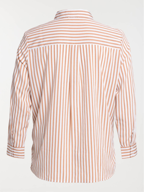 Chemise rayée grande taille femme Chemise rayée grande taille femme