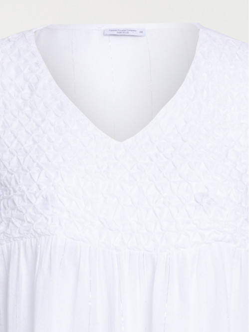 Blouse fines rayures grande taille femme Blouse fines rayures grande taille femme