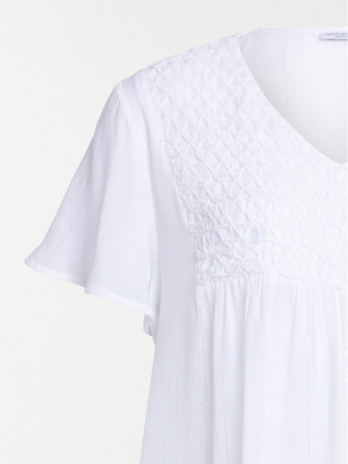 Blouse fines rayures grande taille femme Blouse fines rayures grande taille femme