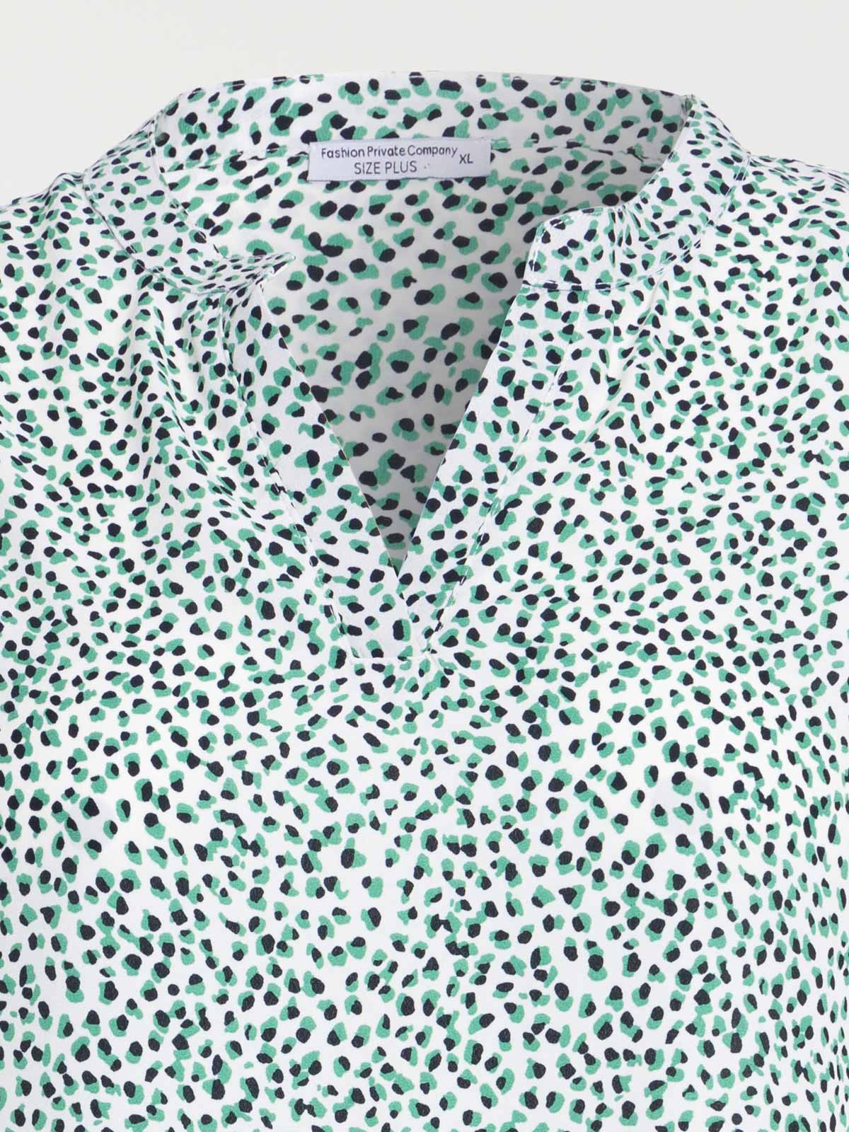 Blouse graphique grande taille femme Blouse graphique grande taille femme