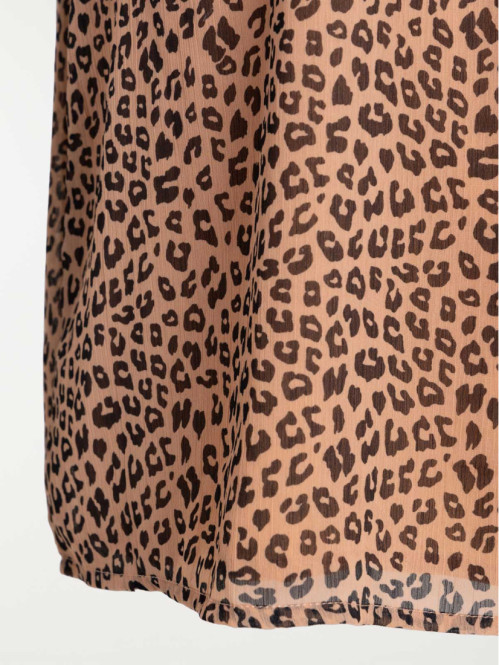 Blouse léopard grande taille femme Blouse léopard grande taille femme