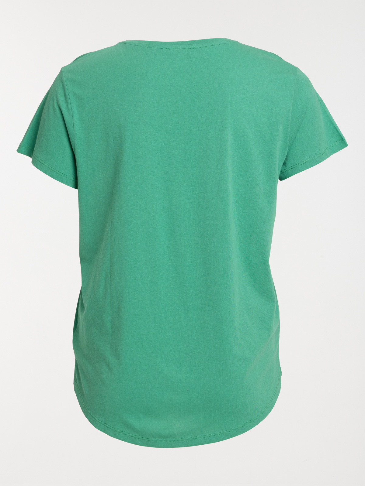 T-shirt vert pop grande taille femme