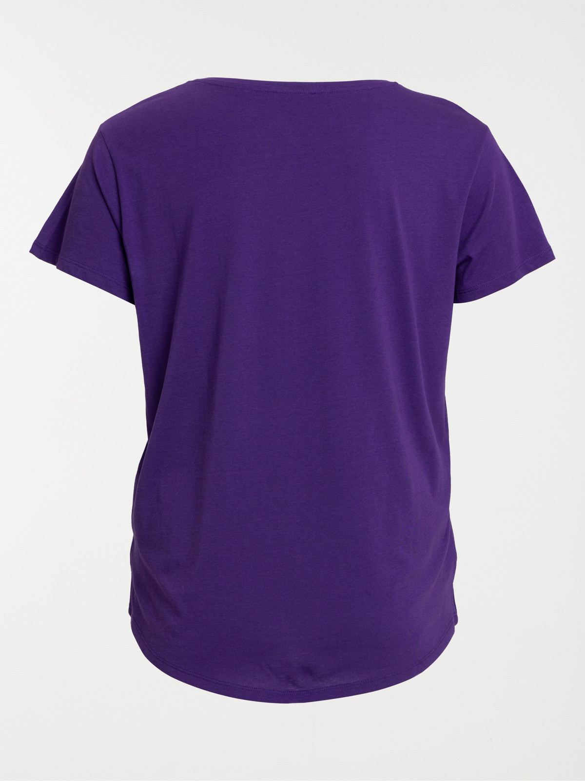 T shirt ultra violet grande taille femme