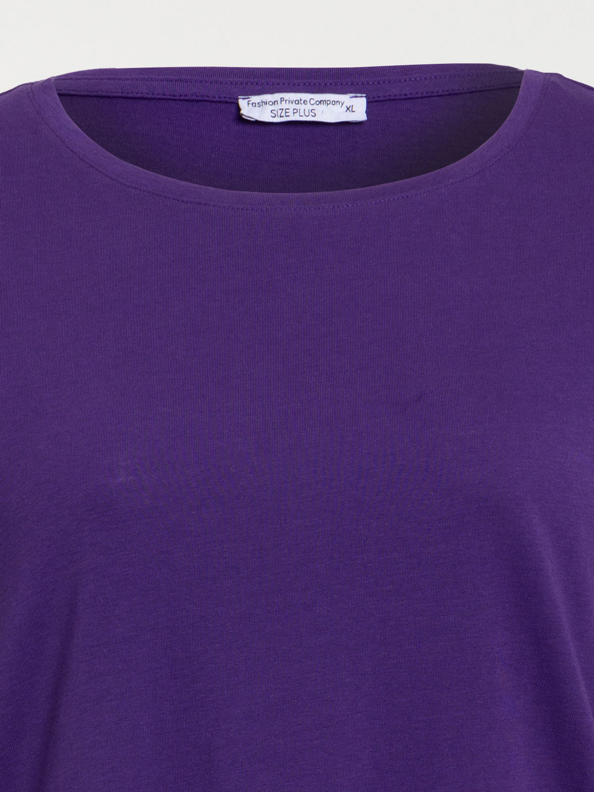 T-shirt ultra violet grande taille femme
