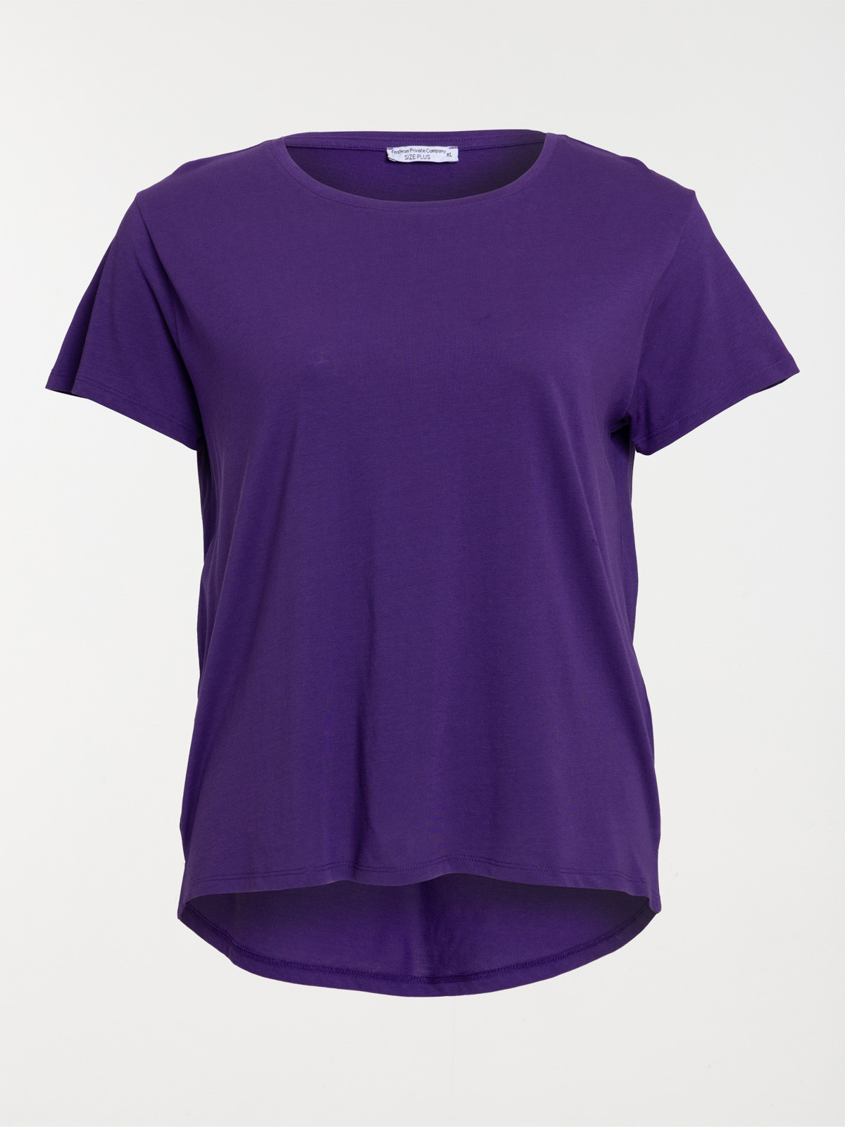 T shirt ultra violet grande taille femme