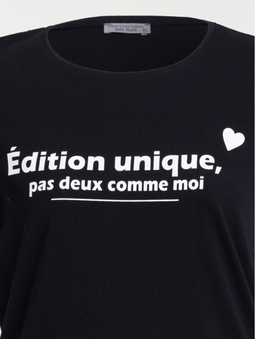 T-shirt grande taille femme...