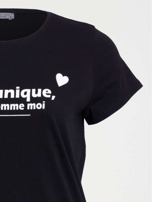 T-shirt grande taille femme...