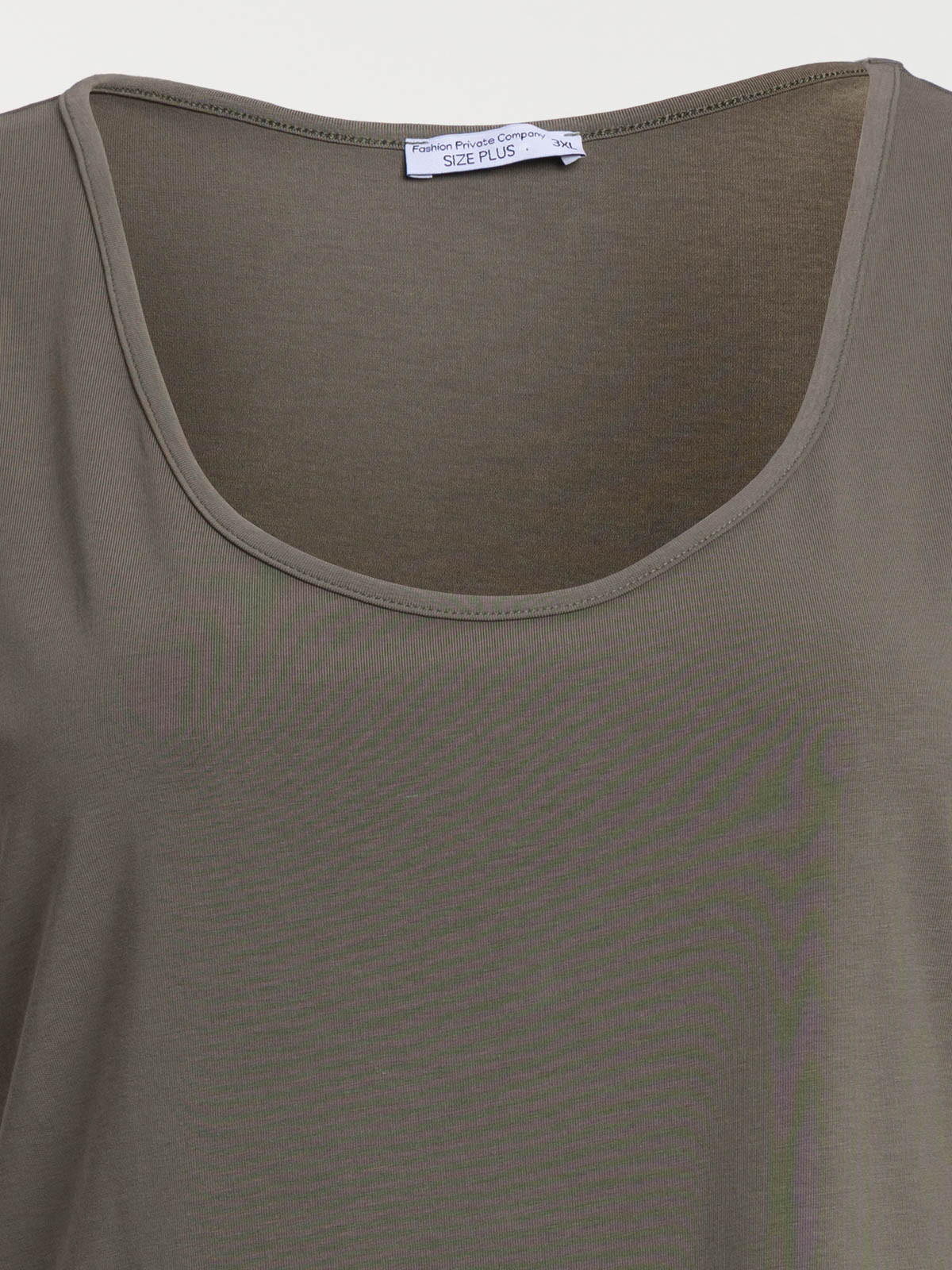 Débardeur urban kaki grande taille femme Débardeur urban kaki grande taille femme