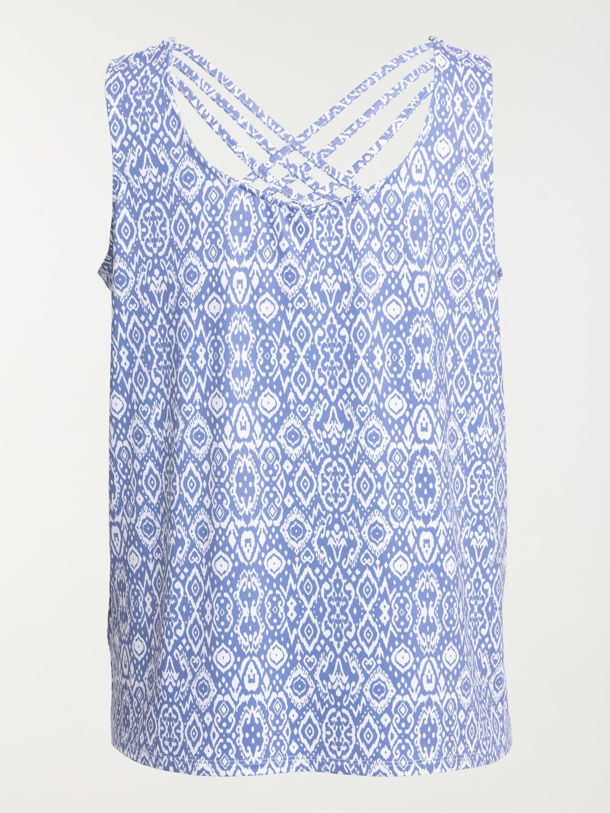 Débardeur motif grande taille femme